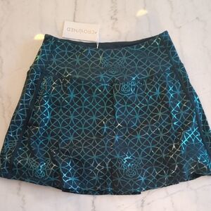 NWT Crowned Athletics Changed Fate Athletic Skort